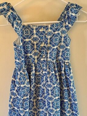 Paisley Lane Pale Blue Printed Dress